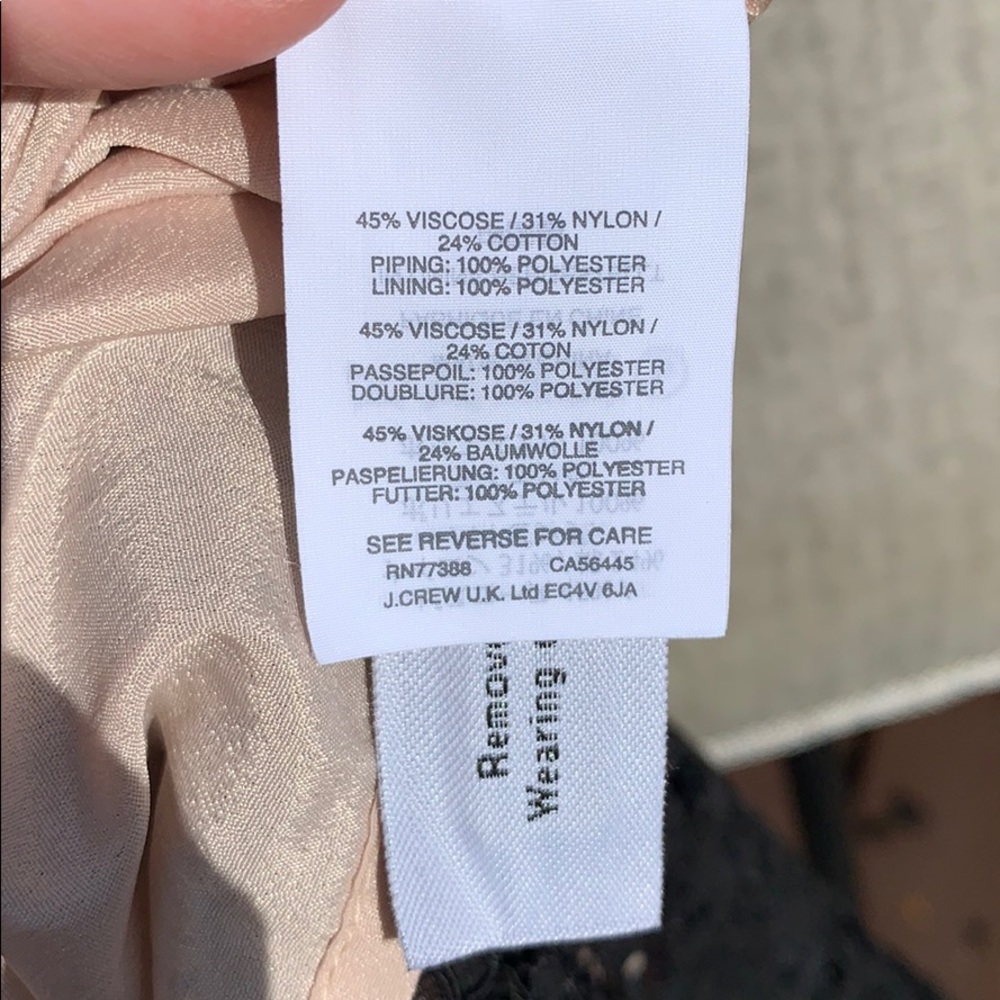 J.Crew Black Lace Dress - Picture 16 of 16